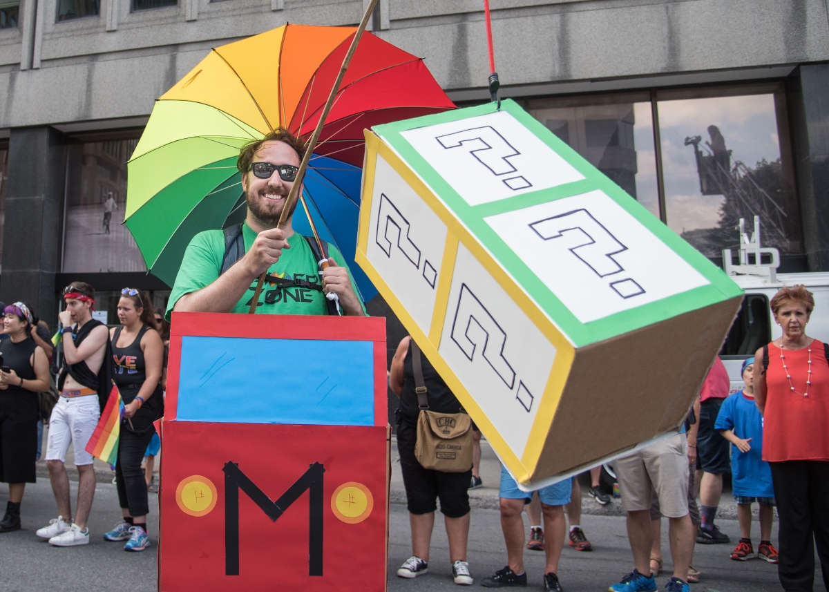Gaymers, défilé Fierté LGBTQ 2017